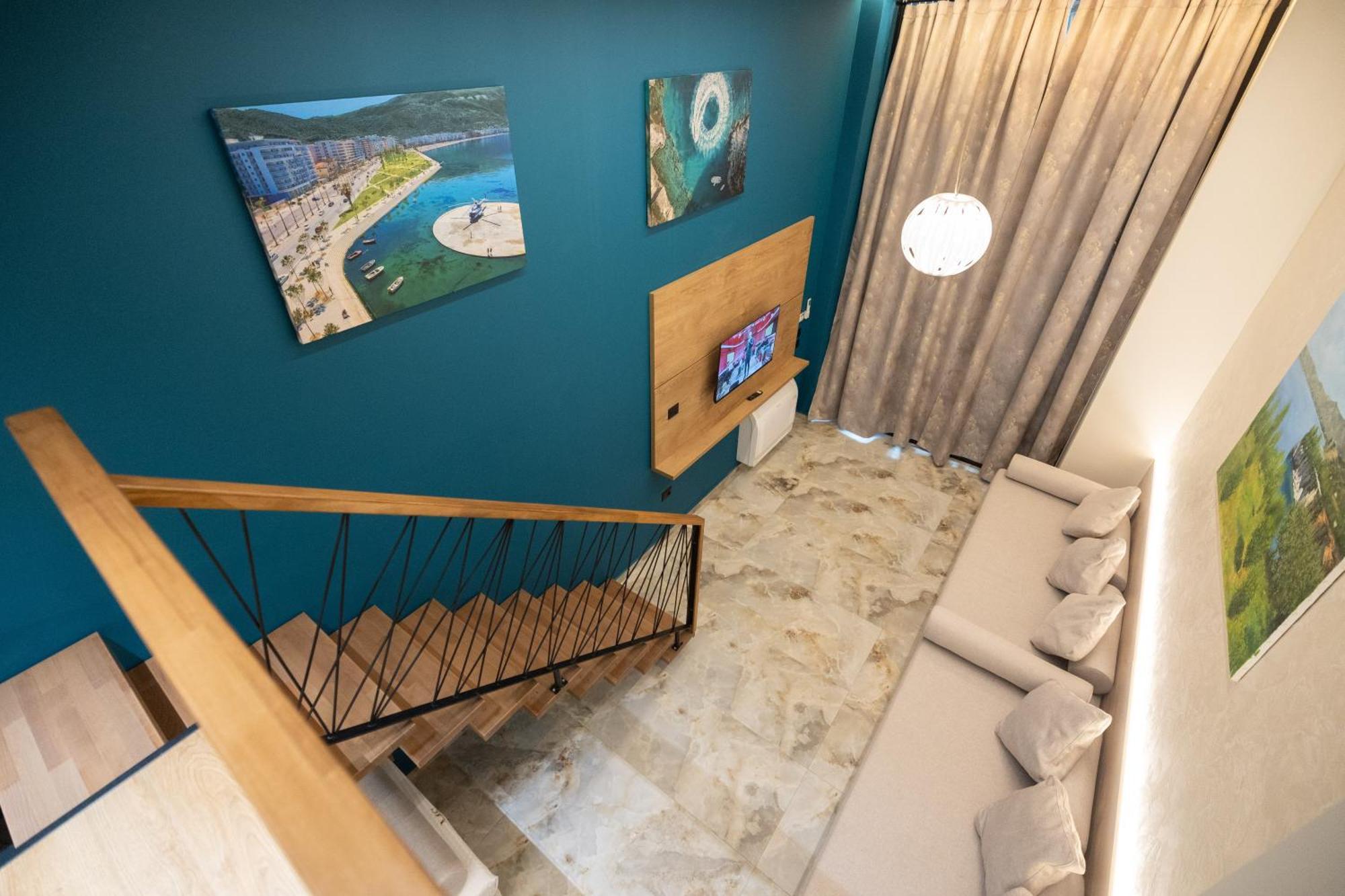 Mustafa Suites Vlorë Habitación foto